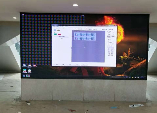 石家莊鐵路學(xué)院LED顯示屏制作案例